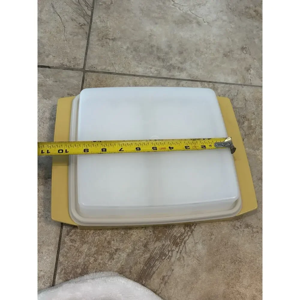 Tupperware Egg Keeper Carrier Complete Inserts Harvest Gold Deviled Egg Tray